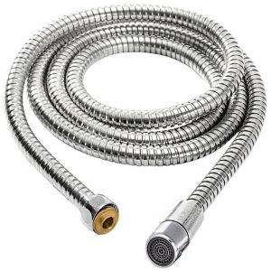 شلنگ توالت با روکش فلزی و مغزی پلاستیکی