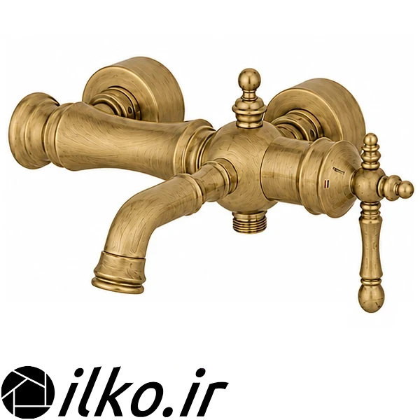 نگین طلایی مات دوش ایلکو
