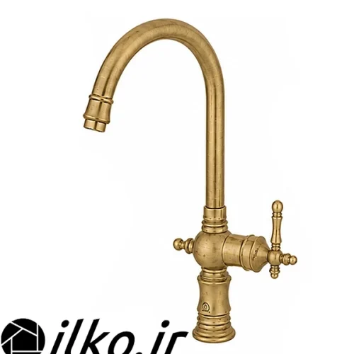 نگین طلایی مات ظرفشویی ایلکو