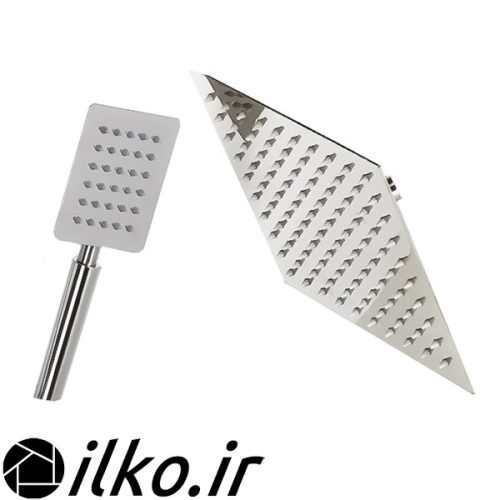 گوشی-و-سردوش-استیل-فلت